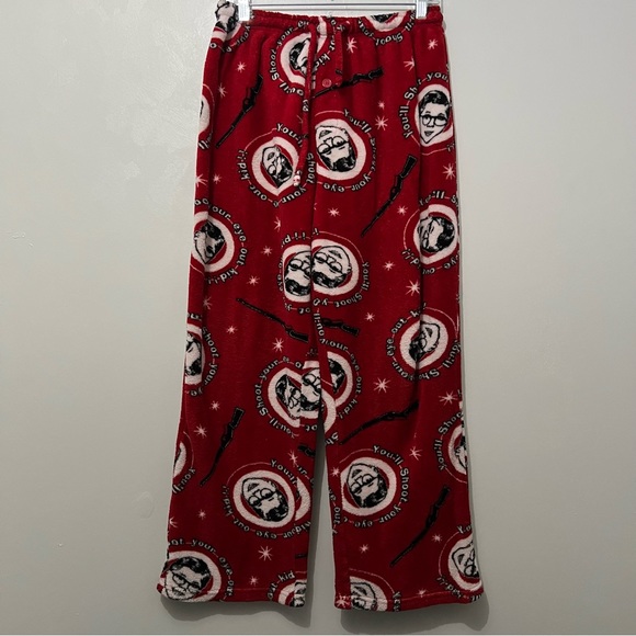 Turner Entertainment "A Christmas Story" Fleece Pajama Pants | Adult Size Medium - Picture 1 of 6